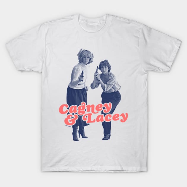 Cagney & Lacey // Retro 80s FanArt T-Shirt by darklordpug